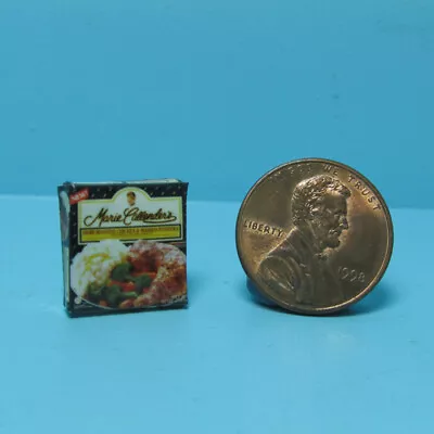 Dollhouse Miniature Detailed Replica Marie Calendar Chicken Dinner Box • $2.24