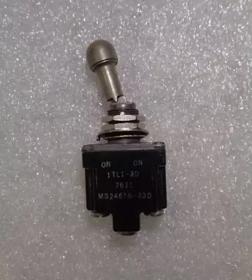 Two Pole Micro Toggle Switch Ms24658-23d S/a 1tl13d New • $39