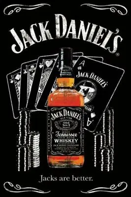 Jack Daniels : Poker - Maxi Poster 61cm X 91.5cm New And Sealed • $22.13