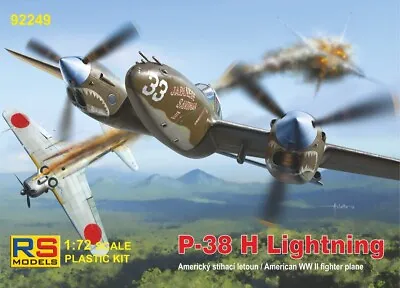 RS Models 1/72 P-38H Lightning Plastic Model Kit! • $29.90