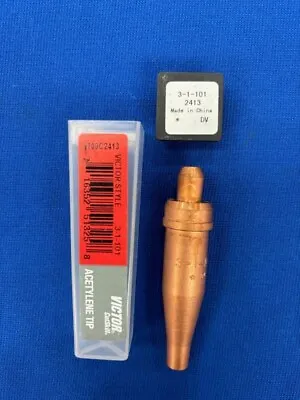 Victor Cutting Tip  Genuine Cutskill 3-1-101 OEM  Copper • $9.65