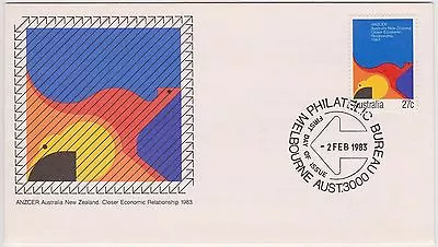 (JP-50) 1983 Australia FDC 27c ANZCER (50AY) • $1.20