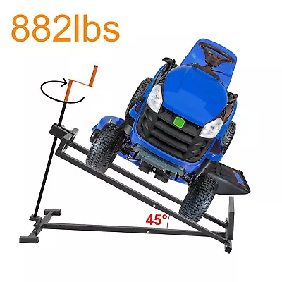 Riding Lawn Mower Jack Lift Telescopic Jack Lifter For Lawn Mower 882lb Capacity • $94.33