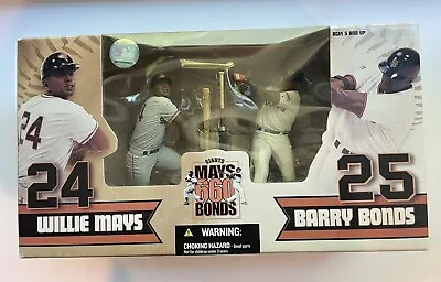 McFarlane MLB - Giants Of The Home Run Willie Mays  660  Barry Bonds 2-Pack • $68.95