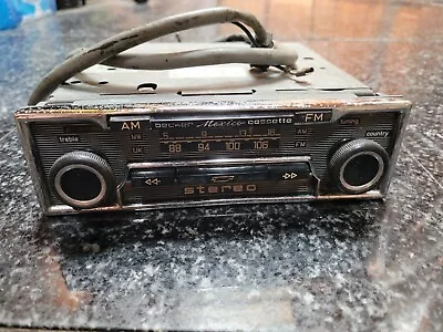 Becker Mexico Cassette Vollstereo 212302 Radio Used Working Mercedes Ferrari Oem • $690