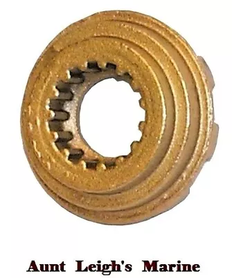 Brass Propeller Castle Washer Mercury V6 2-Cycle 135-275 HP 18-3714 12-31211A2 • $15.88