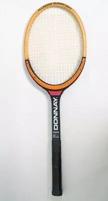 Donnay Bjorn Borg Allwood Tennis Racquet (Belgium Made) W/ Case Cover Vintage • $59.49