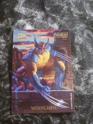 1994 Marvel Masterpieces Wolverine Power Blast Insert Chase Card #8 Of 18 • $5