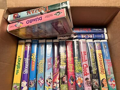 Disney VHS Tapes Lot 17 Videos • $34.99