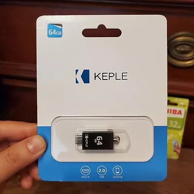 KEPLE 64GB USB Stick OTG To Micro USB 2 In 1 Flash Drive Memory Stick 2.0 • $15