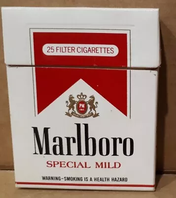 Vintage MARLBORO  SPECIAL MILD Empty Cigarette Packet  Aust 1st Health Warning • $24.99