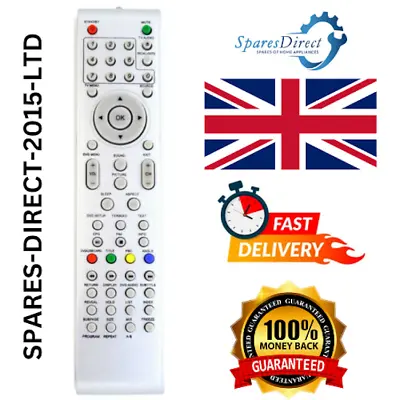 £12.90 • Buy Replacement Remote Control For Logik 26 Inch Tv Model L26DVDB10 