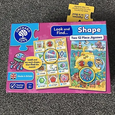 £6 • Buy Orchard Toys Look And Find Shape Jigsaw Puzzle, Orchard Toys, Jigsaw, Puzzle,