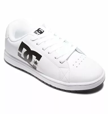 DC Shoes Men's Gaveler Leather Skateboarding Sneaker Low White • $59.99