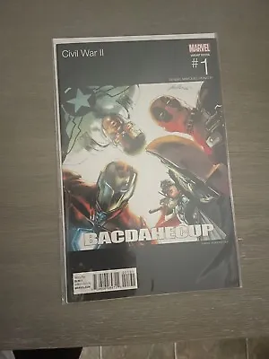 Marvel Civil War Bacdahecup Variant Edition #1 • $1.99