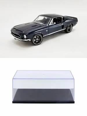 Diecast Car W/display Case 68 Ford Mustang Shelby Gt500 King Cobra A1801843 1/18 • $169.99