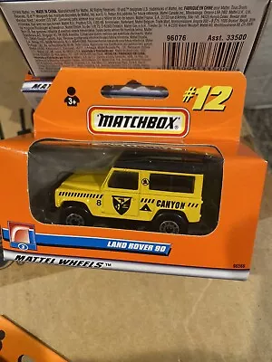 Matchbox 2000 International Window Box Release #12 Land Rover 90 Yellow Canyon • $14.95