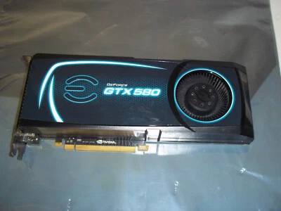 $55 • Buy NVIDIA EVGA  GeForce GTX 580 Graphics Card GDDR5 1.5GB  015-P3-1582-BR