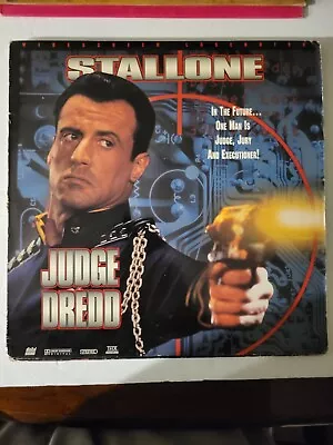 Judge Dredd LD Widescreen Edition Dolby THX Sylvester Stallone Laserdisc • $12.50