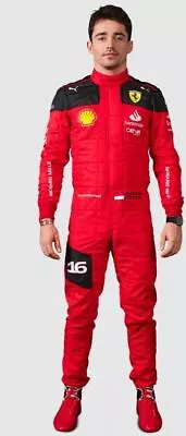 Charles Leclerc 2023 F1 Car Race Suit CIK/FIA Level 2 Go Kart Racing Suit • $134