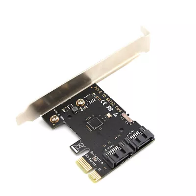 Pci-e To SATA 3.0 Internal 6Gbps Ports Disk Expansion Card • £9.50