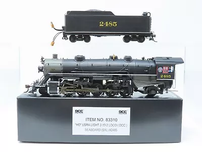 HO Scale Bachmann 83310 SAL Seaboard Air Line 2-10-2 Light Steam #2485 W/ DCC • $149.95