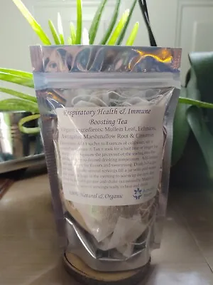 Respiratory Immune System Boosting Tea Lung Expectorant Mullein Plus Herbs • $15.99