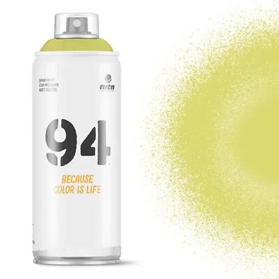 MTN Montana Colors 94 Spray Paint 400ml - RV 1016 Lemon Yellow - Single Can • £9.25