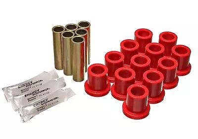 Energy Suspension 4.2113R Leaf Spring Bushing Set Fits 60-72 F-100 • $70.10