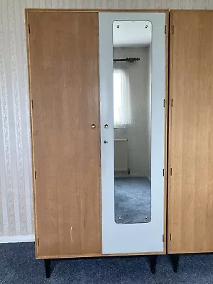 £350 • Buy Vintage 60s Meredew Wardrobe Danish. Mid Century .G Plan Nathan Dansette