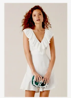 $39.95 • Buy TIGERLILY….Ladies Linen TANOOSA Peasant Dress Sz 6 BNWT $199