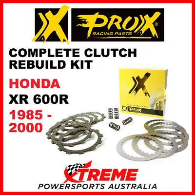 ProX Honda XR600R XR 600R 1985-2000 Complete Clutch Rebuild Kit 16.CPS16085 • $255.95