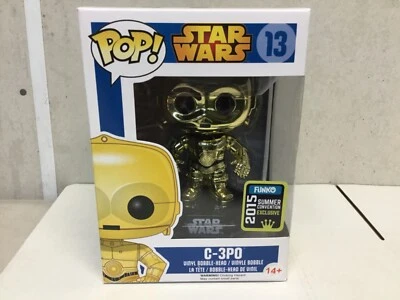 Funko Pop! Vinyl - Star Wars #13 C-3po 2015 Summer Convention Exclusive  Rare! • $150