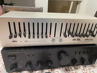 Vintage BSR EQ-110X 10 Band Stereo Frequency Graphic Equalizer FAST SHIPPING • $65