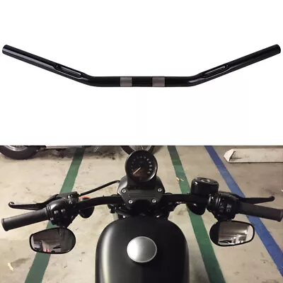 $35.20 • Buy Drag Handlebars 1  Z Bar For Harley Sportster XL883 XL1200 Softail Dyna Custom