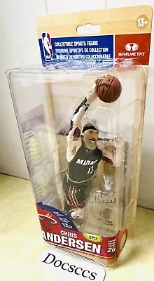 McFarlane CHRIS ANDERSEN NBA 26 Black Variant Miami Heat Nuggets Figurine • $9.99