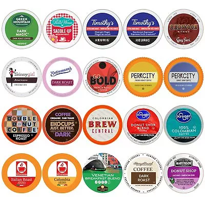 Custom Variety Pack Coffee Single Serve Cups For Keurig K Cup Brewers Varie... • $18.95