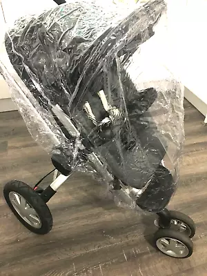 PVC Raincover Rain Cover Fits Quinny Buzz Pushchair 3 Or 4 Wheeler • £23.99