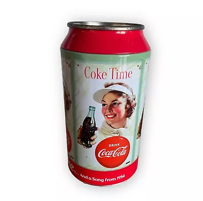 Coca Cola Money Box Drink Can Tin - Coke Time • $19.99