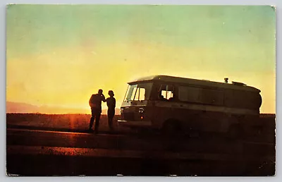 Clark Cortez Motor Home RV Camper Posted Madison Wisconsin Posted 1967 Postcard • $5.35