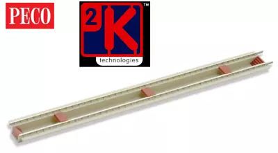 PECO LK-56 Locomotive Inspection Pit 297mm Long Code 100 Rail 00 Gauge -1st Post • £13.99