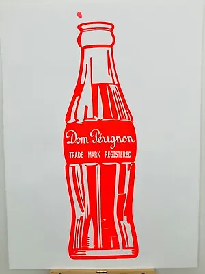 Mr Clever - Original Luxury Champagne Neon Pop Bottle Banksy Warhol Mr Brainwash • $39.99