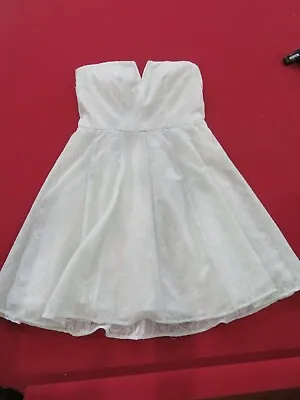 Seafoam Green Strapless Dress Sz: S (juniors) • $5.99