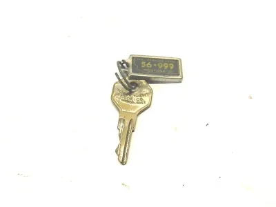 Vintage Independence Lock Company Key W/diabled American Veteran Keychain Used  • $8.38