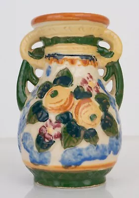 Vintage Moriyama Bud Vase Hand Painted 1930s Japan 6  • $10