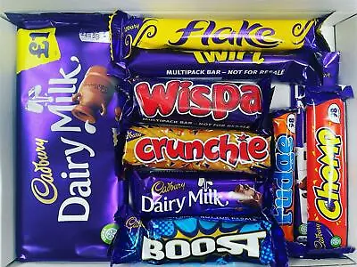 £4.99 • Buy Cadbury Chocolate Sweet Gift Box Hamper Present Dairy Milk Personalised Treat