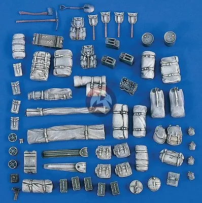 Verlinden 1/35 M3 Half-track Stowage And Accessories Set (for Tamiya Kit) 1856 • $42.46