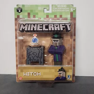 Mojang 2016 Minecraft Series 3  Witch Action Figure • $26.99