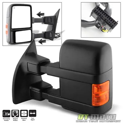 [Driver Side] 2008-2016 Ford F250 F350 Super Duty Power Heated Signal Tow Mirror • $72.96