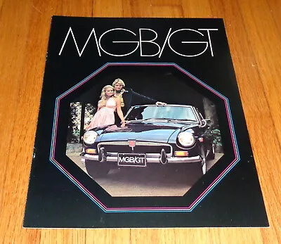 Original 1973 MG MGB GT Sales Brochure Catalog • $19.99